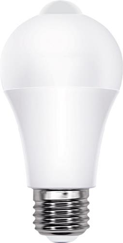 InLight Λάμπα LED E27 A60 12W Day Night and Motion Sensor Θερμό Λευκό 7.27.12.44.1