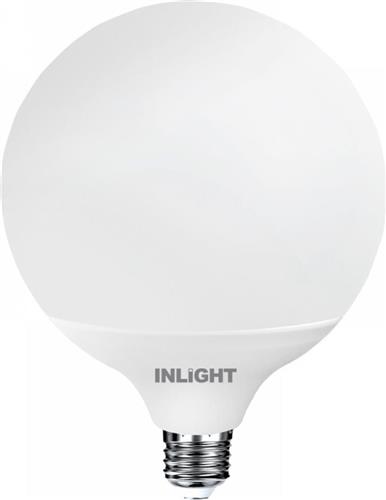 InLight Λάμπα LED E27 G120 18.5W Φυσικό Λευκό 7.27.18.14.2