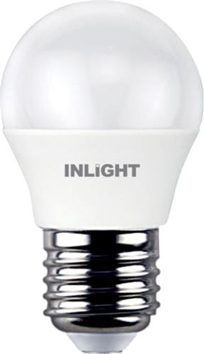 InLight Λάμπα LED E27 G45 5W Θερμό Λευκό 7.27.05.12.1