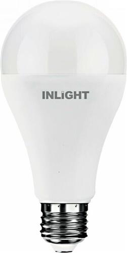 InLight Λάμπα LED για Ντουί E27 και Σχήμα A67 Θερμό Λευκό 1800lm 7.27.18.04.1