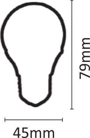 InLight Λάμπα LED για Ντουί E27 και Σχήμα G45 Ψυχρό Λευκό 700lm 7.27.08.12.3