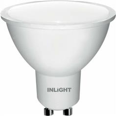 InLight Λάμπα LED για Ντουί GU10 Ψυχρό Λευκό 430lm 7.10.06.09.3DIM