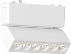 InLight LED Γραμμικό Φωτιστικό Οροφής 6W Θερμό Λευκό IP20 Μ12.2xY8cm T03301-WH