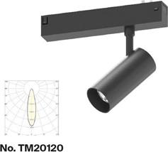 InLight LED Σποτ σε Μαύρο Χρώμα TM20120