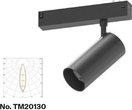 InLight LED Σποτ σε Μαύρο Χρώμα TM20130