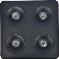 InLight Μεταλλικό Χωνευτό Σποτ Μαύρο X00290B