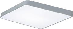 InLight Μοντέρνα Μεταλλική Πλαφονιέρα Οροφής με Ενσωματωμένο LED σε Γκρι χρώμα 50cm 42034-Gray