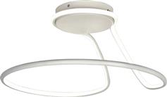 InLight Μοντέρνο Κρεμαστό Φωτιστικό με Ενσωματωμένο LED σε Λευκό Χρώμα 6074-WH