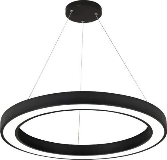 InLight Μοντέρνο Κρεμαστό Φωτιστικό με Ενσωματωμένο LED σε Μαύρο Χρώμα 6073-60-BL