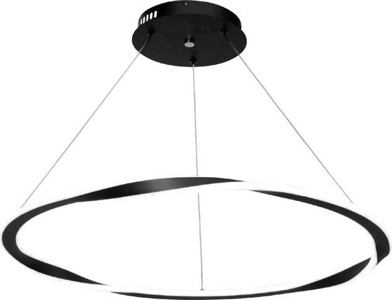 InLight Μοντέρνο Κρεμαστό Φωτιστικό με Ενσωματωμένο LED σε Μαύρο Χρώμα 6079-BL