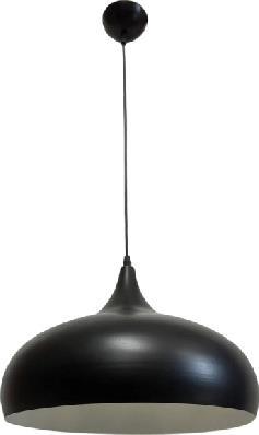InLight Μοντέρνο Κρεμαστό Φωτιστικό Μονόφωτο με Ντουί E27 σε Μαύρο Χρώμα 4052-BL