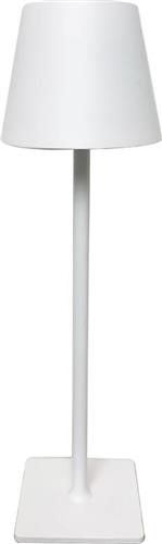 InLight Πορτατίφ LED με Λευκό Καπέλο και Βάση 3056-White