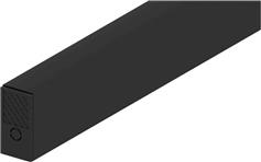 InLight Ράγα Στερέωσης για Φωτιστικά Μαύρη TR005-3-Black