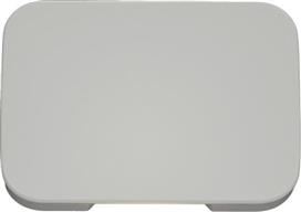 InLight Στεγανή Επιτοίχια Πλαφονιέρα Εξωτερικού Χώρου με Ενσωματωμένο LED σε Λευκό Χρώμα 80202420