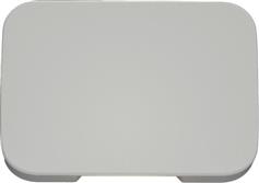 InLight Στεγανή Επιτοίχια Πλαφονιέρα Εξωτερικού Χώρου με Ενσωματωμένο LED σε Λευκό Χρώμα 80202420