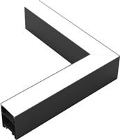 InLight Σύνδεσμος Ράγας για Φωτιστικά Μαύρος L006-black