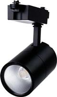 InLight T00202-BL Μονό Σποτ με Ενσωματωμένο LED και Φυσικό Φως Μαύρο
