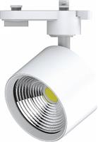 InLight T00501-WH Μονό Σποτ με Ενσωματωμένο LED και Θερμό Φως Λευκό 10W 3000Κ