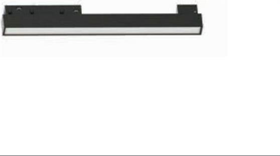 InLight T01701-BL Γραμμικό Φωτιστικό LED 12W 3000K Μαύρο