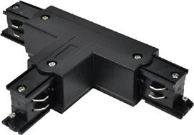 InLight TC013-BL Σύνδεσμος Ράγας Φωτιστικών Μαύρος