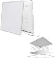 InLight Τετράγωνο Χωνευτό LED Panel Ισχύος 48W με Φυσικό Λευκό Φως 59.5x59.5cm 2.48.02.2