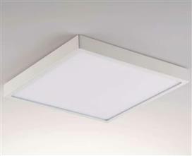 Intec Φωτιστικό Οροφής - Πλαφονιέρα Domo 24W Led Led 24x24x2.4cm White LED-DOMO-Q24-BCO