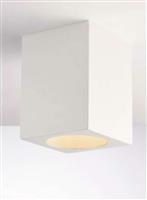 Intec Φωτιστικό Οροφής-Σποτ Citizen 1XE27 15x15x17cm Λευκό I-CITIZEN-Q1-BCO