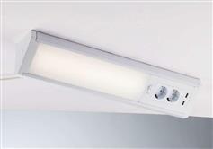 Intec Φωτιστικό Πάγκου Κουζίνας LED 15W με Πρίζα Μ78.5xΒ9.2xΥ9.2cm LED-HABILIS-AP