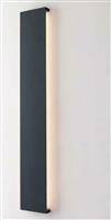 Intec Φωτιστικό Τοίχου-Απλίκα Ribbon 2x10W Led 11.5x72cm Anthracite LED-RIBBON-72