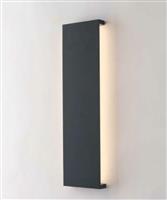 Intec Φωτιστικό Τοίχου-Απλίκα Ribbon 2x6W Led 11.5x42cm Anthracite LED-RIBBON-42