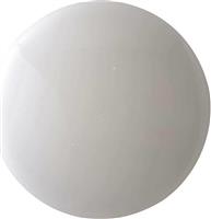 Intec Κλασική Πλαστική Πλαφονιέρα Οροφής με Ενσωματωμένο LED σε Λευκό χρώμα 38.5cm I-MOON-R40-CCT