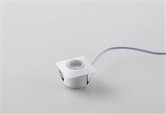 Intec Μεταλλικό Χωνευτό Σποτ με Ενσωματωμένο LED και Φυσικό Λευκό Φως σε Λευκό χρώμα INC-ASSO-Q30M