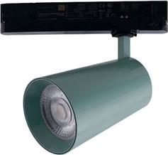 Intec Μονό Σποτ με Ενσωματωμένο LED και Φυσικό Φως σε Πράσινο Χρώμα LED-KONE-VER-24M