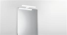 Intec Μοντέρνο Φωτιστικό Τοίχου με Ενσωματωμένο LED και Φυσικό Λευκό Φως σε Λευκό Χρώμα Πλάτους 28cm SPOT-B-CRUISE-BCO