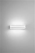 Intec Μοντέρνο Φωτιστικό Τοίχου με Ντουί E14 σε Λευκό Χρώμα Πλάτους 37cm I-FLOW-AP37