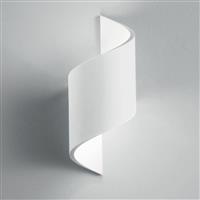 Intec Μοντέρνο Φωτιστικό Τοίχου με Ντουί G9 σε Λευκό Χρώμα Πλάτους 30.5cm I-SPIRAL-AP