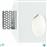 Intec Σποτ Χωνευτό Trimless Ariel GU10 10x10x5cm N. I-ARIEL-RS1