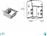 Intec Σποτ Χωνευτό Trimless Ariel GU10 10x10x5cm N. I-ARIEL-RS1