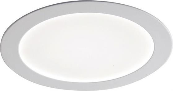 Intec Στρογγυλό Χωνευτό LED Panel Ισχύος 18W RGB 22.5x22.5cm INC-SLIM/18W-INT