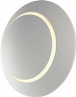 Intec Twilight Μοντέρνο Φωτιστικό Τοίχου με Ενσωματωμένο LED και Φυσικό Λευκό Φως σε Λευκό Χρώμα Πλάτους 16cm LED-W-Twilight