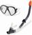 Intex Reef Rider Μάσκα Θαλάσσης με Αναπνευστήρα Μαύρη Εφηβική 55648