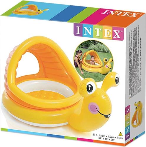 Intex 57124 Lazy Snail Shade Baby Pool