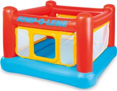 Intex Jump-O-Lene Φουσκωτό Κάστρο με Τραμπολίνο 174x174x112cm για 3-6 Ετών 48260