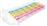 Intex Rainbow Cloud Mat Φουσκωτό Στρώμα Θαλάσσης
