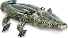 Intex Realistic Gator Παιδικό Φουσκωτό Ride On Θαλάσσης Κροκόδειλος με Χειρολαβές 170cm 57551