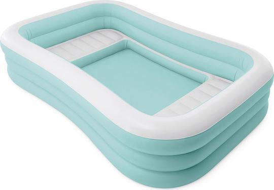 Intex Swim Center Family Lounge Πισίνα 780lt Φουσκωτή 264x165x56cm Μπλε 58497