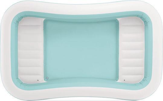 Intex Swim Center Family Lounge Πισίνα 780lt Φουσκωτή 264x165x56cm Μπλε 58497