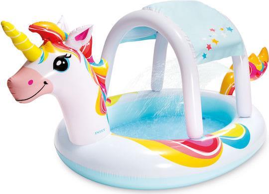 Intex Unicorn Spray Παιδική Πισίνα Φουσκωτή 254x132x109cm