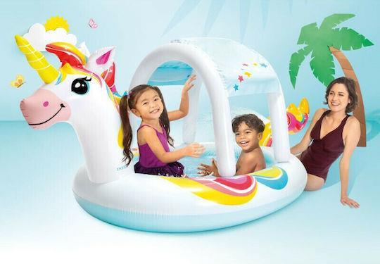 Intex Unicorn Spray Παιδική Πισίνα Φουσκωτή 254x132x109cm