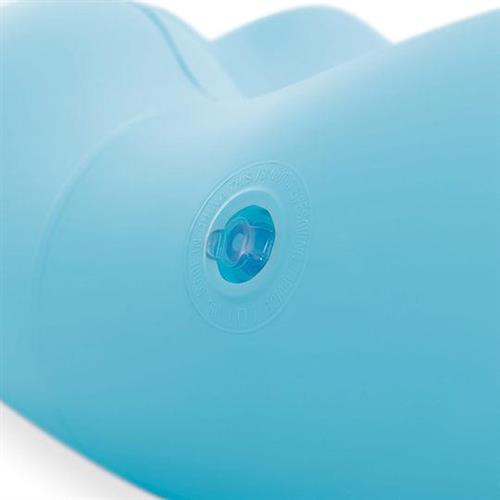 Intex Wavy Edge Παιδική Στρογγυλή Πισίνα 575lt Φουσκωτή Γαλάζια 56191